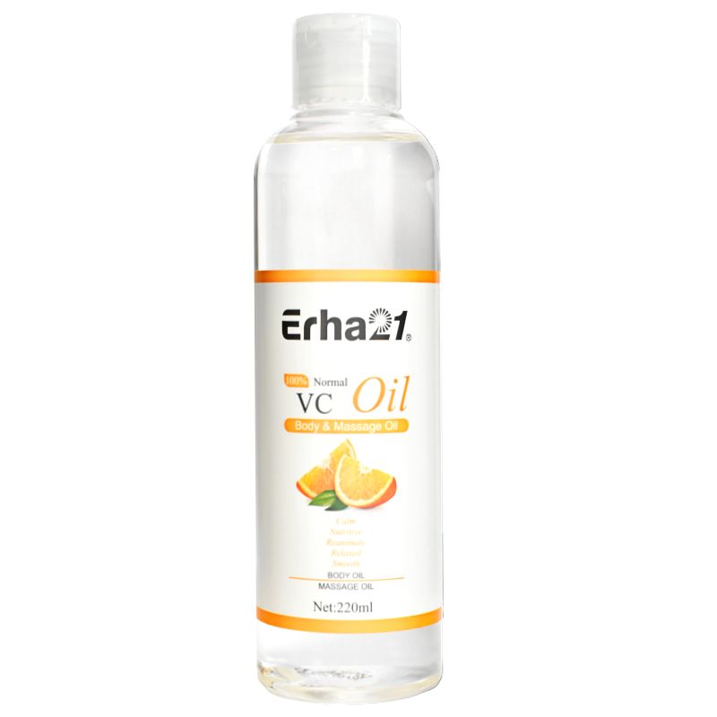 Aceite Corporal Erha 21 Para Masajes De Vitamina C 220Ml