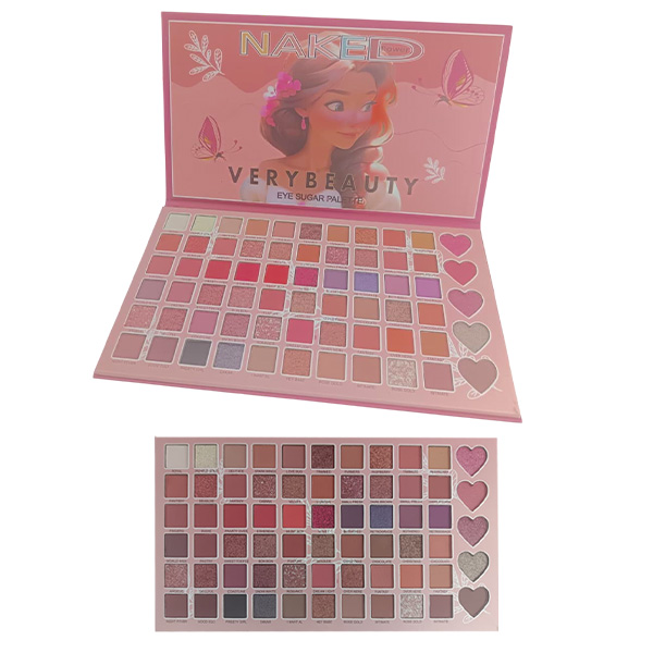Paleta de sombra para ojos con 65 colores diferentes en presentación Verybeauty de Naked