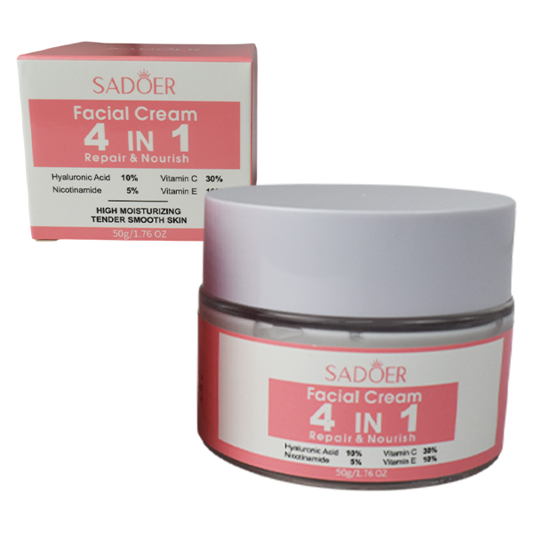 Crema Facial 4 en 1 Reparador
