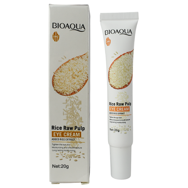 Crema para contorno de ojos con extracto de arroz - Bioaqua