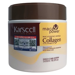 [666661702061] Máscara de Colageno x 500g para cabellos procesados (teñidos) Karsccll Maca Power