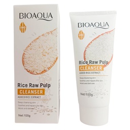 [6942349741005] Limpiador Facial Con Extracto De Arroz En Gel 100G Bioaqua