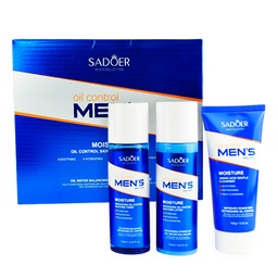 [6942349752285] Kit de cuidado facial para hombres de 3 piezas - Sadoer